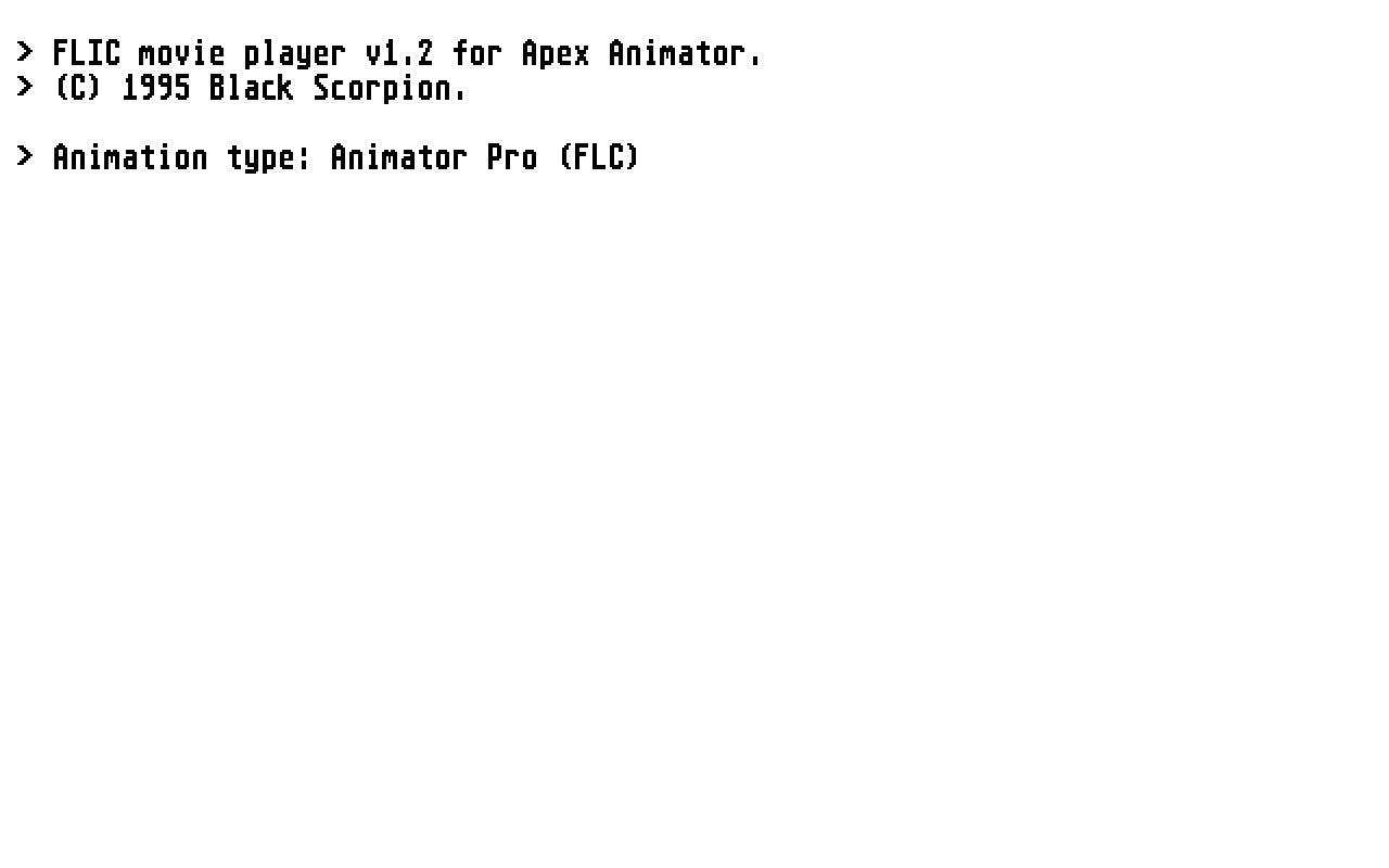 Apex Image Viewers atari screenshot